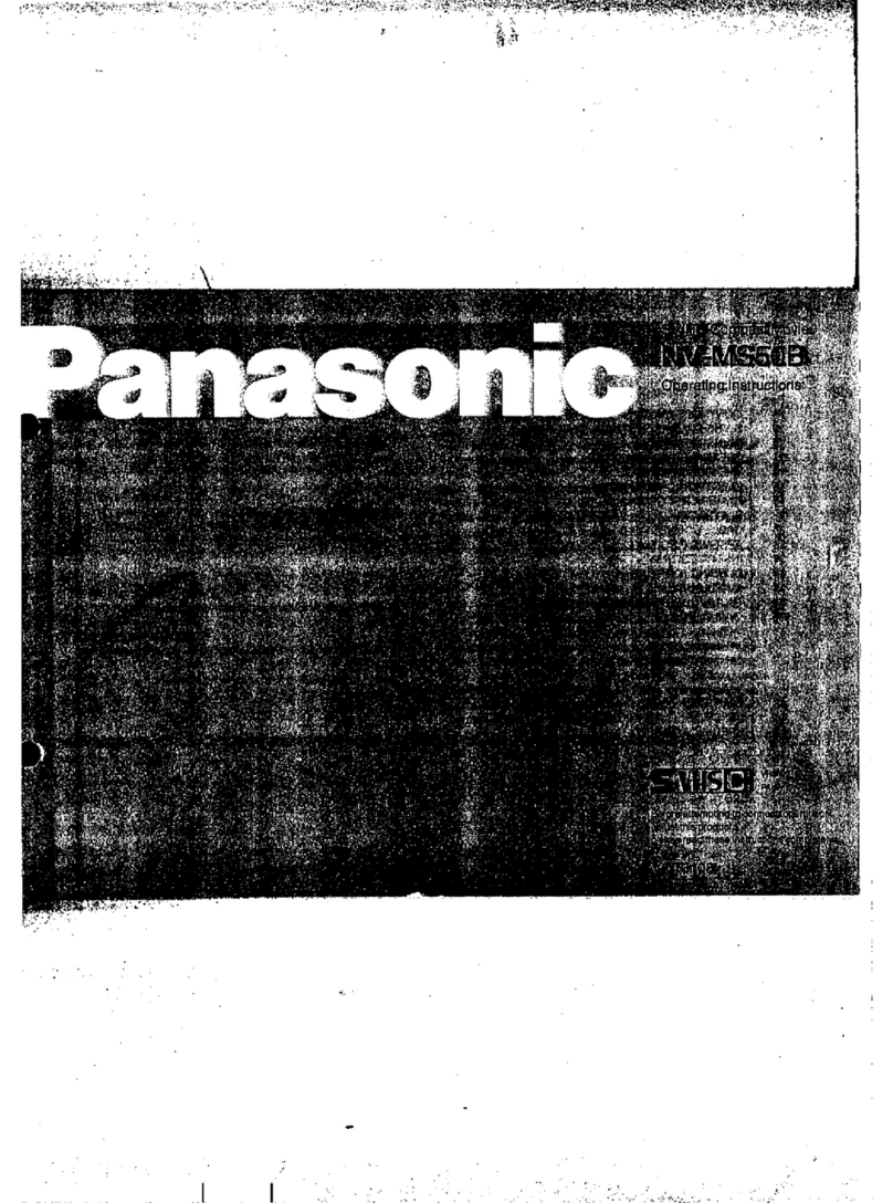 Panasonic NVMS50 User manual Panasonic NVMS50 User manual