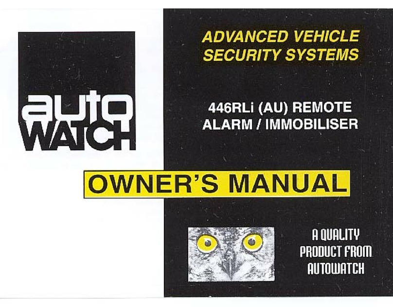 AutoWatch 446RLi AU owner's manual