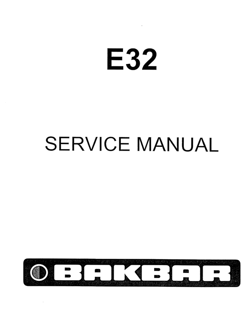 Bakbar E32 Service manual