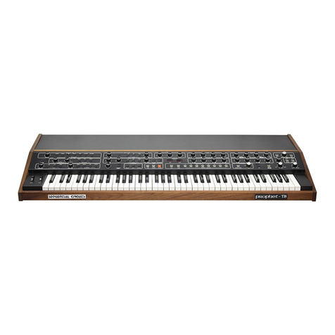 Sequential Prophet-T8 Service manual