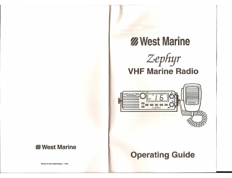 West Marine Zephyr operating guide