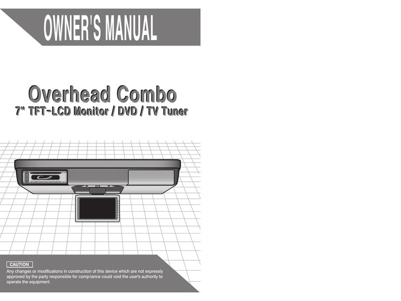 Soundstream VCM-7DVD User manual