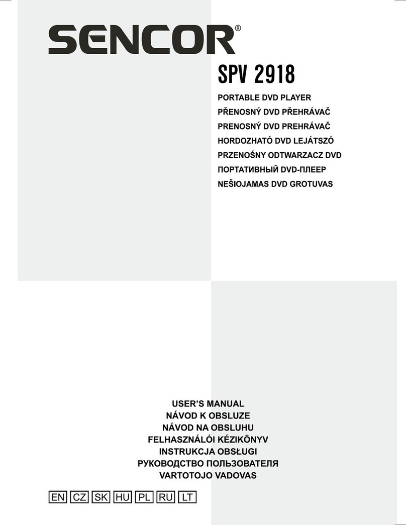 Sencor SPV 2918 user manual