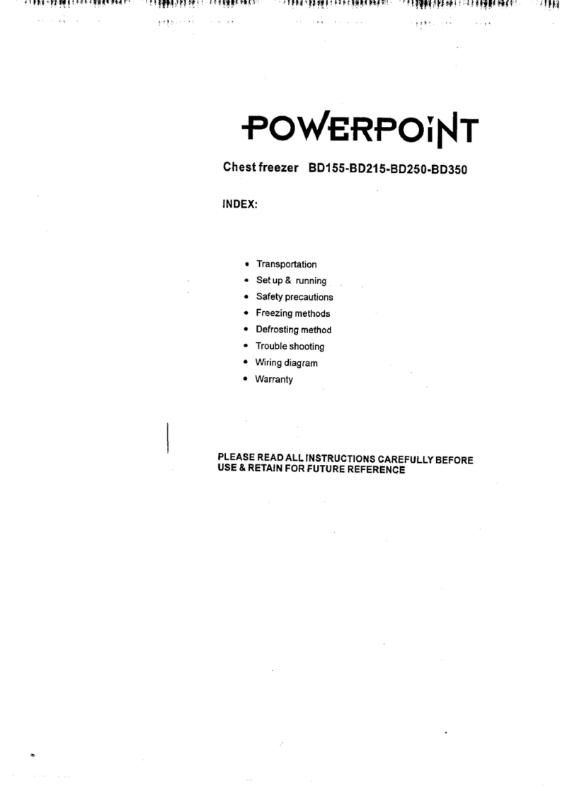 PowerPoint BD155 User manual