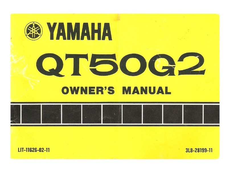 Yamaha QT50G2 owner's manual