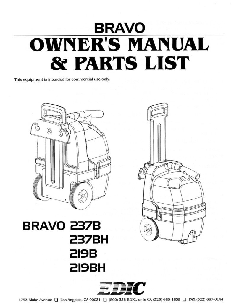 Edic Bravo 237B User manual Edic Bravo 237B User manual