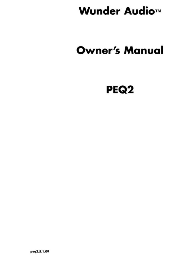 Wunder Audio PEQ2 owner's manual