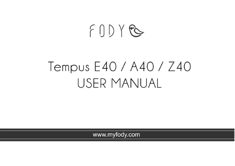 Fody TEMPUS E40 user manual