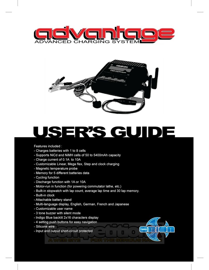 Team Orion Advantage One user guide