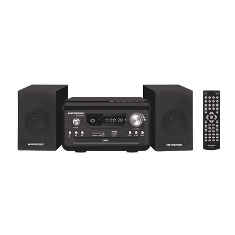Premier SX-3377DSD instruction manual