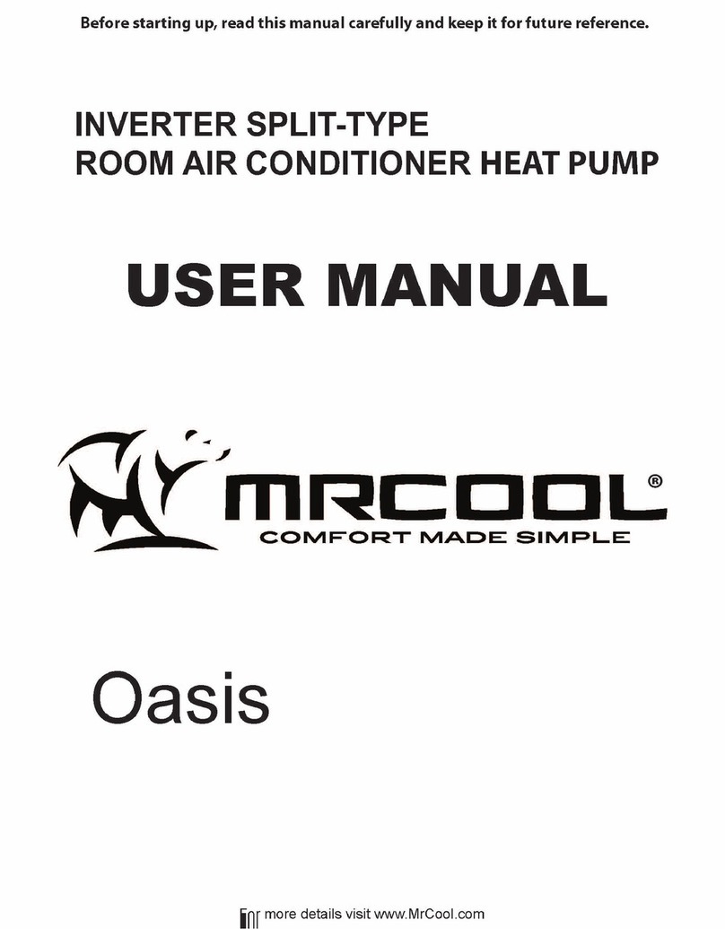 MrCool Oasis Series User manual MrCool Oasis Series User manual