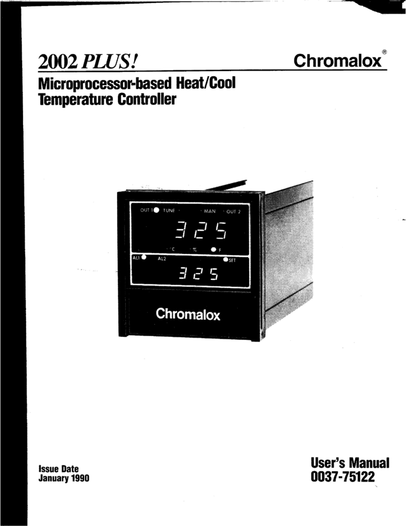 Chromalox 2002 PLUS! user manual