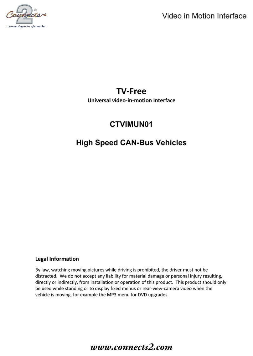 Connects2 CTVIMUN01 installation manual