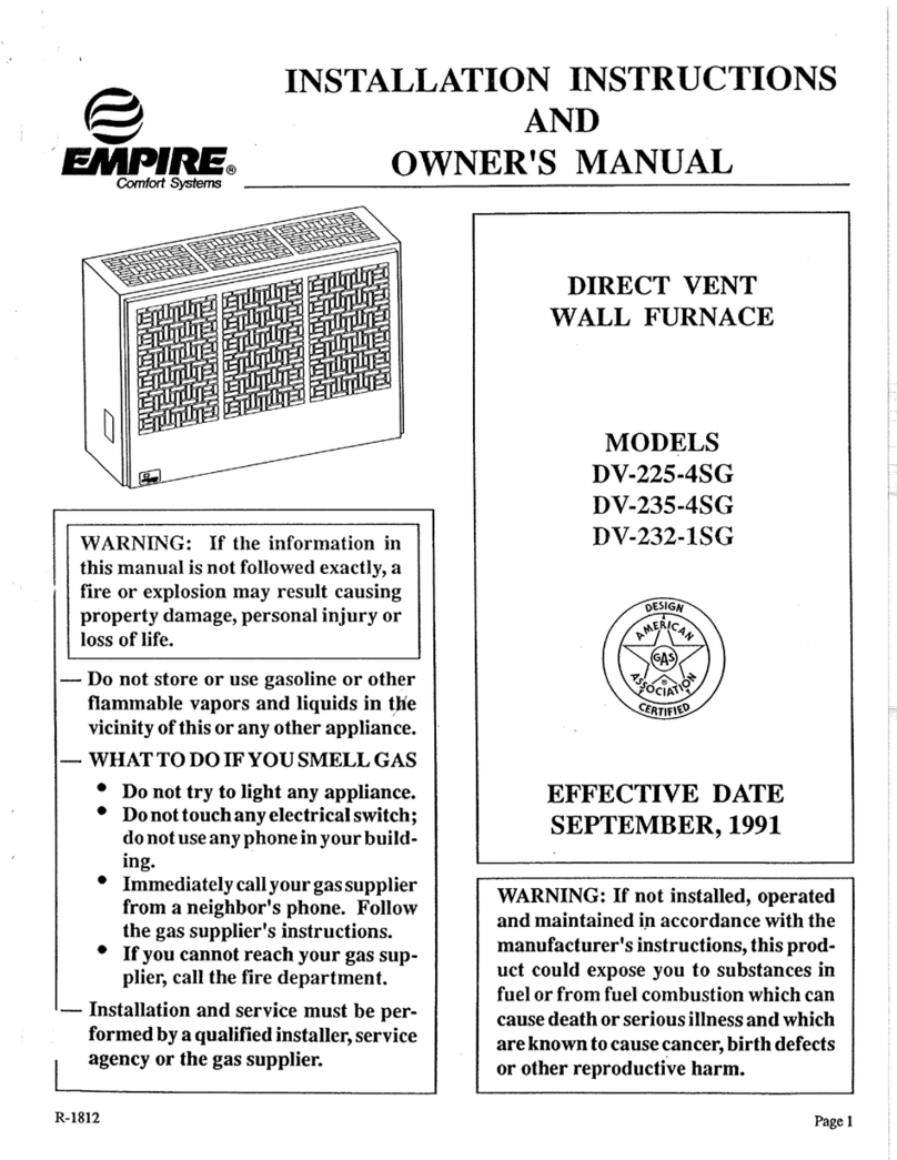 Empire DV-225-4SG Quick start guide