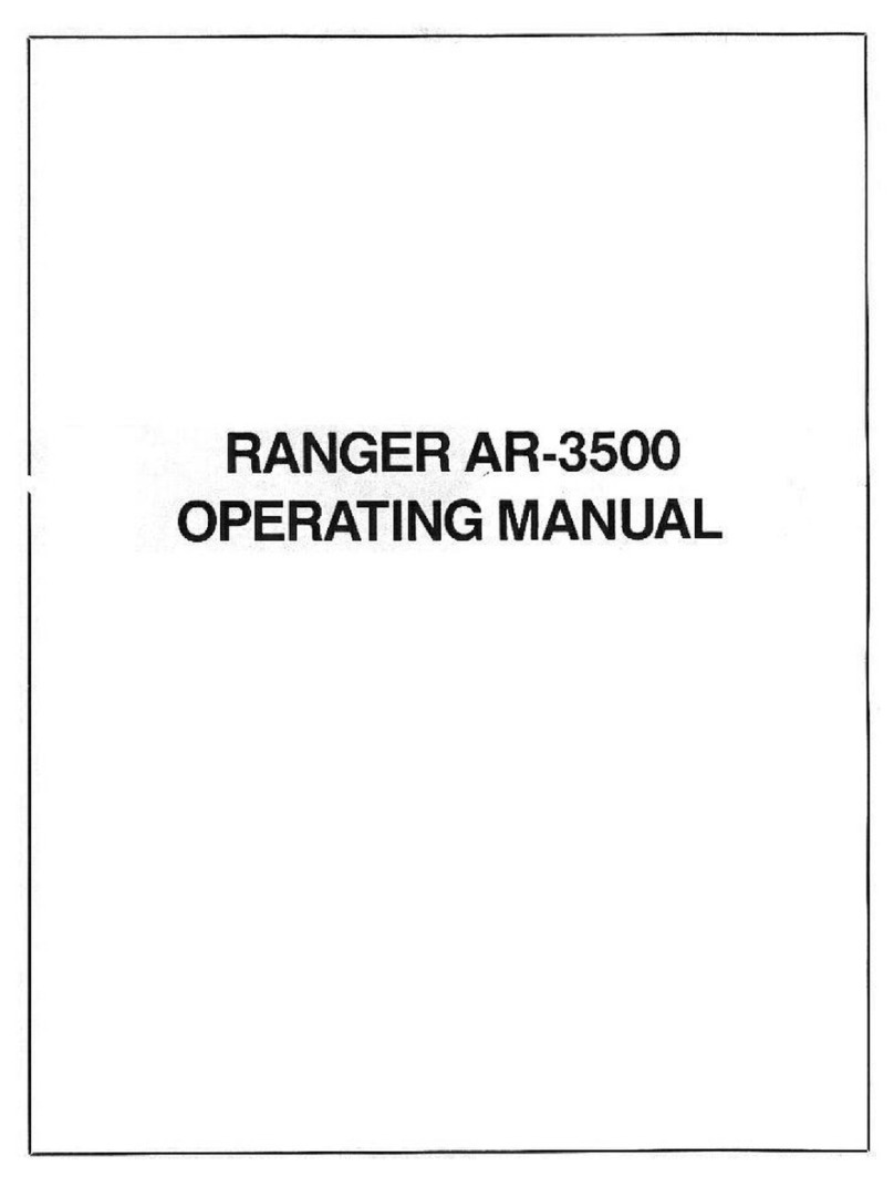 Ranger AR-3500 User manual