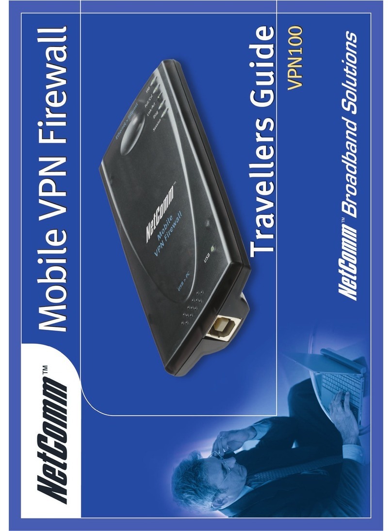 NetComm VPN100 Travellers guide NetComm VPN100 Travellers guide