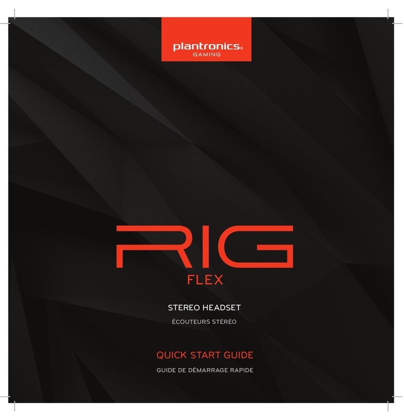 Plantronics RIG FLEX quick start guide
