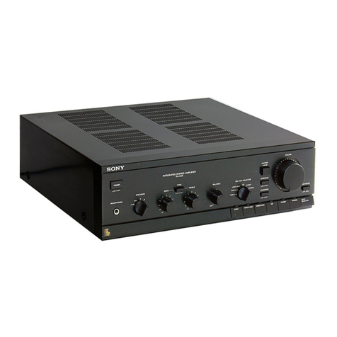 Sony TA-A400 Service manual