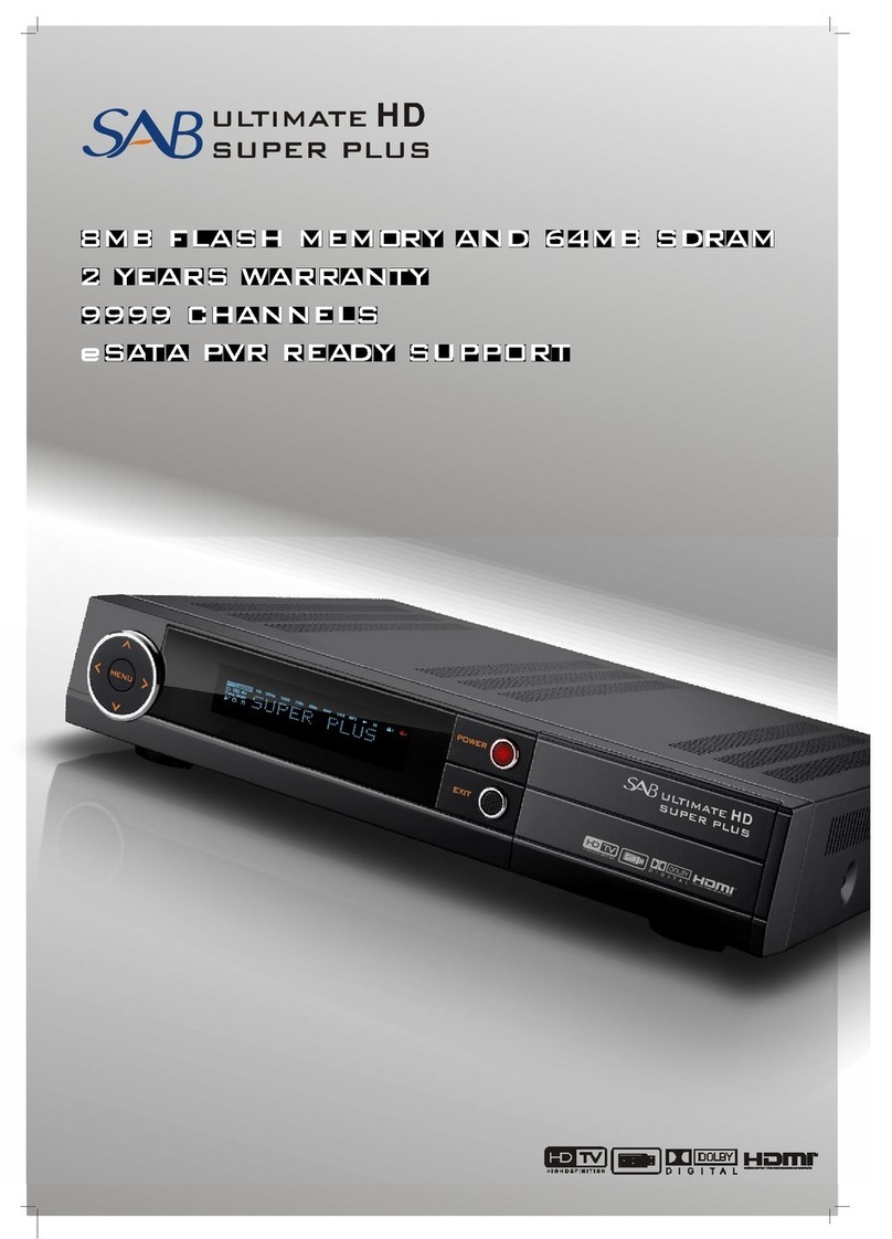SAB 134 user manual