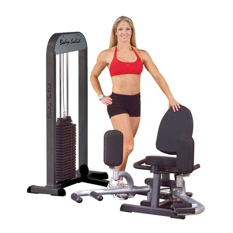Body Solid GIOT Assembly instructions