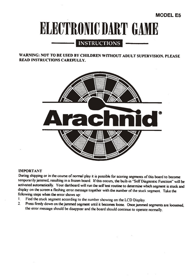 Arachnid E5 User manual