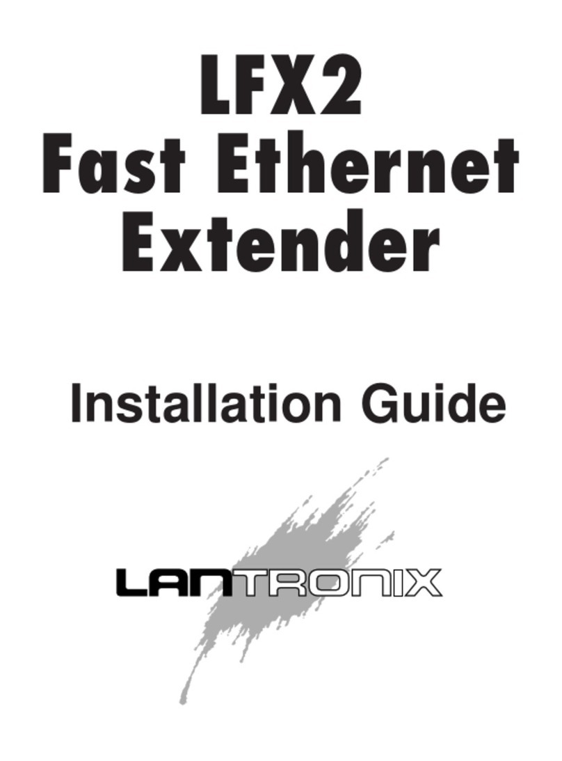 Lantronix LFX2 installation guide