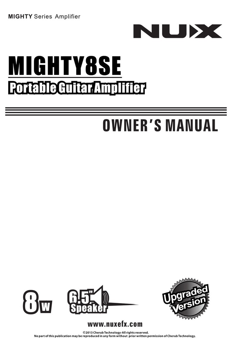 nux MUGHTY8SE User manual