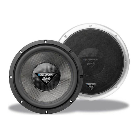 Blaupunkt Velocity VW1000 instructions