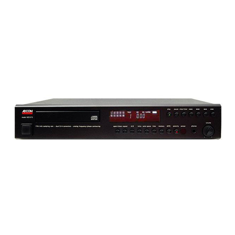 Adcom GCD-575 user manual
