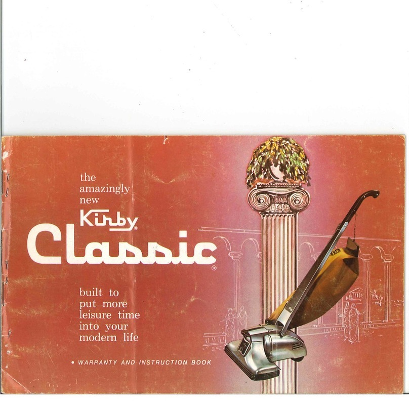 Kirby Classic User manual