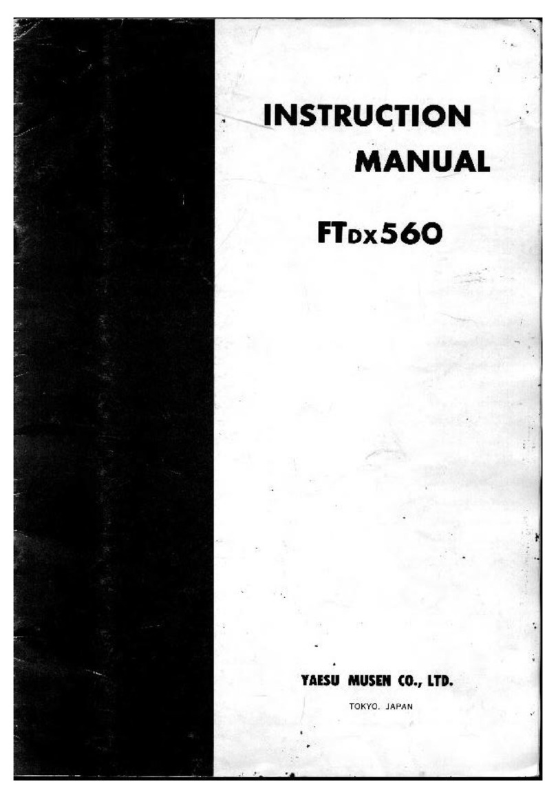 Yaesu FTdx560 instruction manual