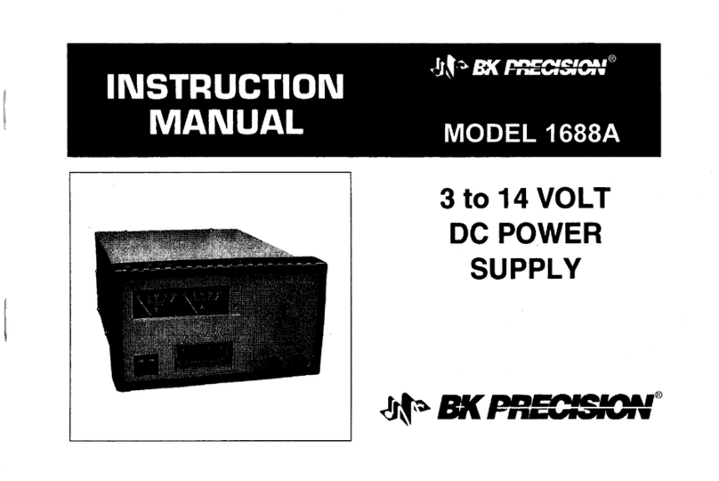 B+K precision 1688A instruction manual