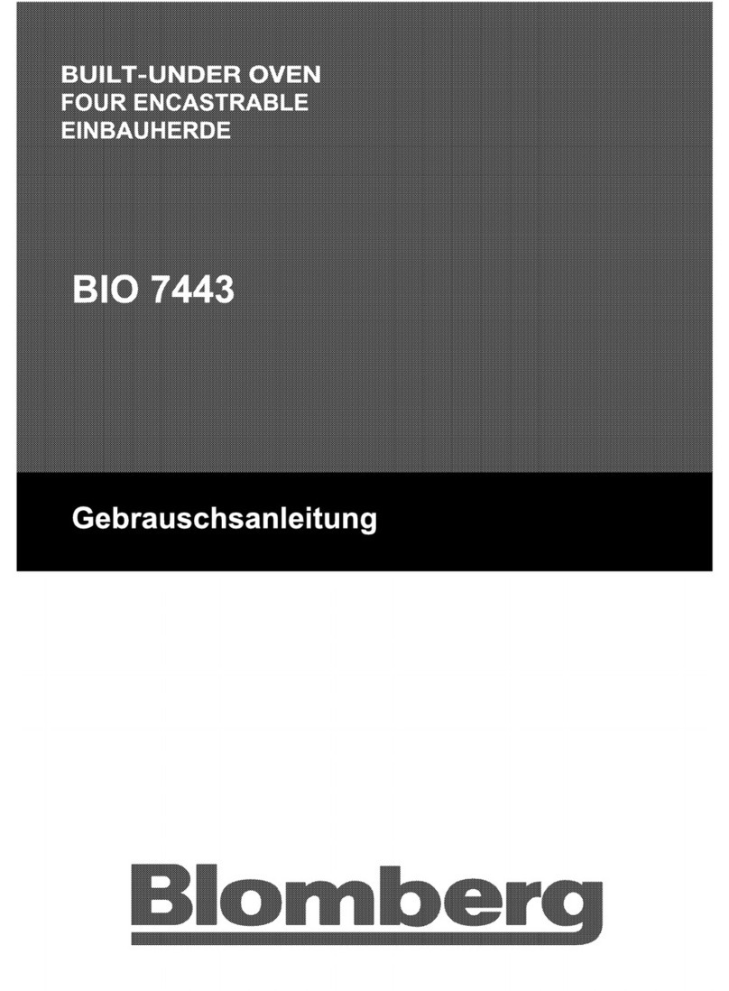 Blomberg BIO 7443 User manual
