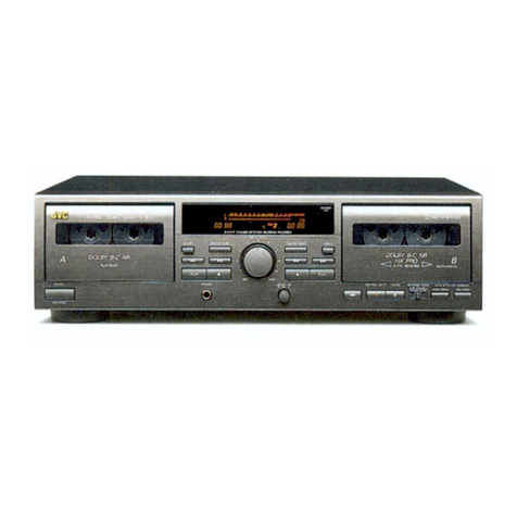 JVC TD-W208BK User manual