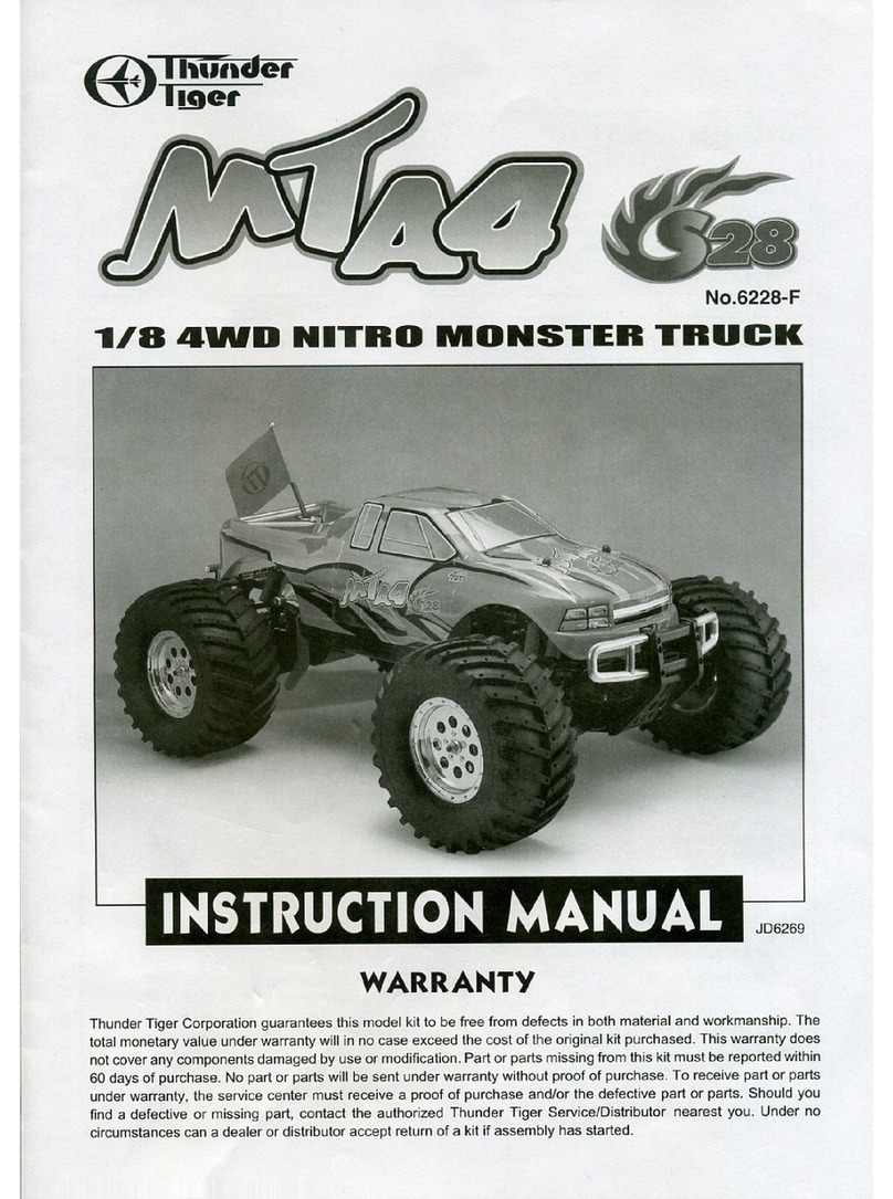 THUNDER TIGER MTA4 S28 User manual THUNDER TIGER MTA4 S28 User manual