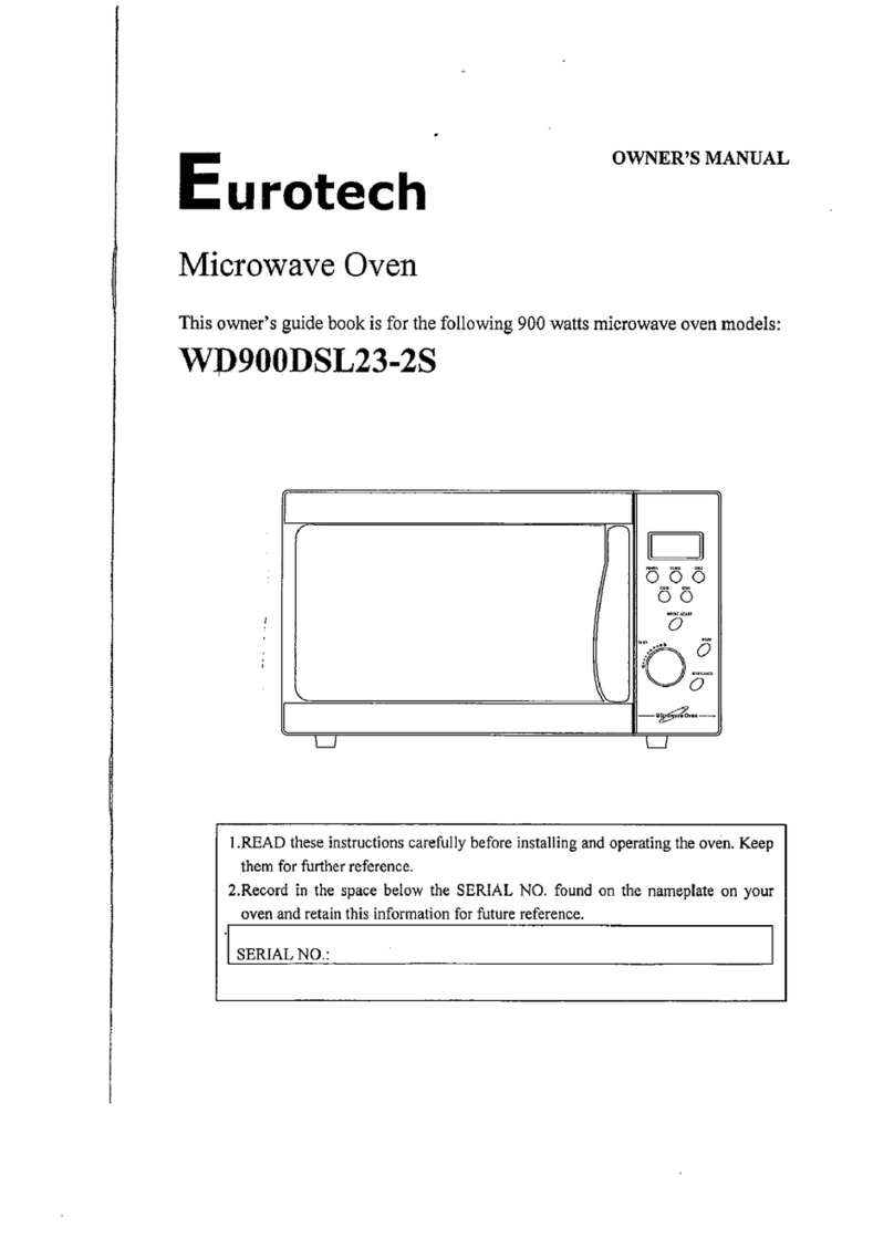 Eurotech WD900DSL23-2S owner's manual