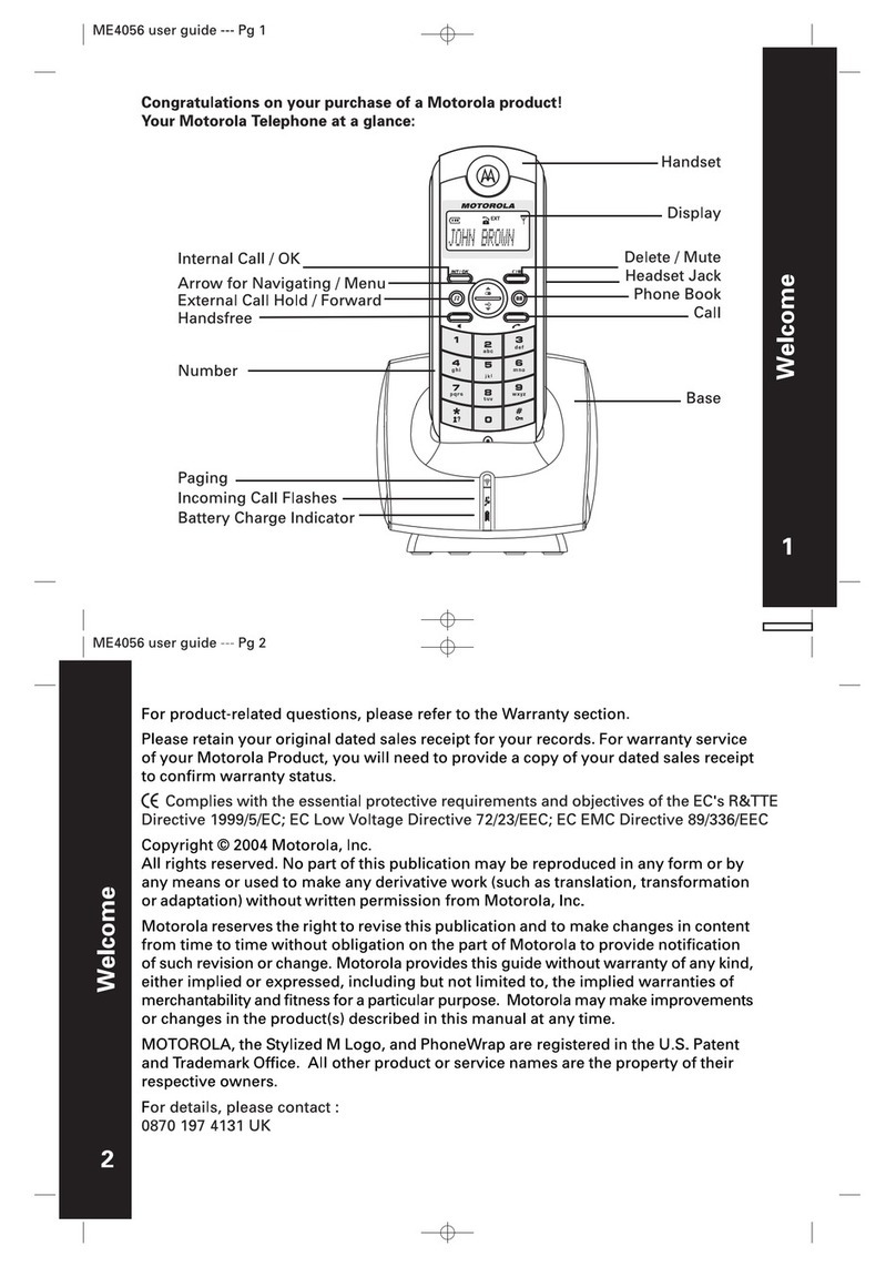 Motorola ME4056-1 user guide