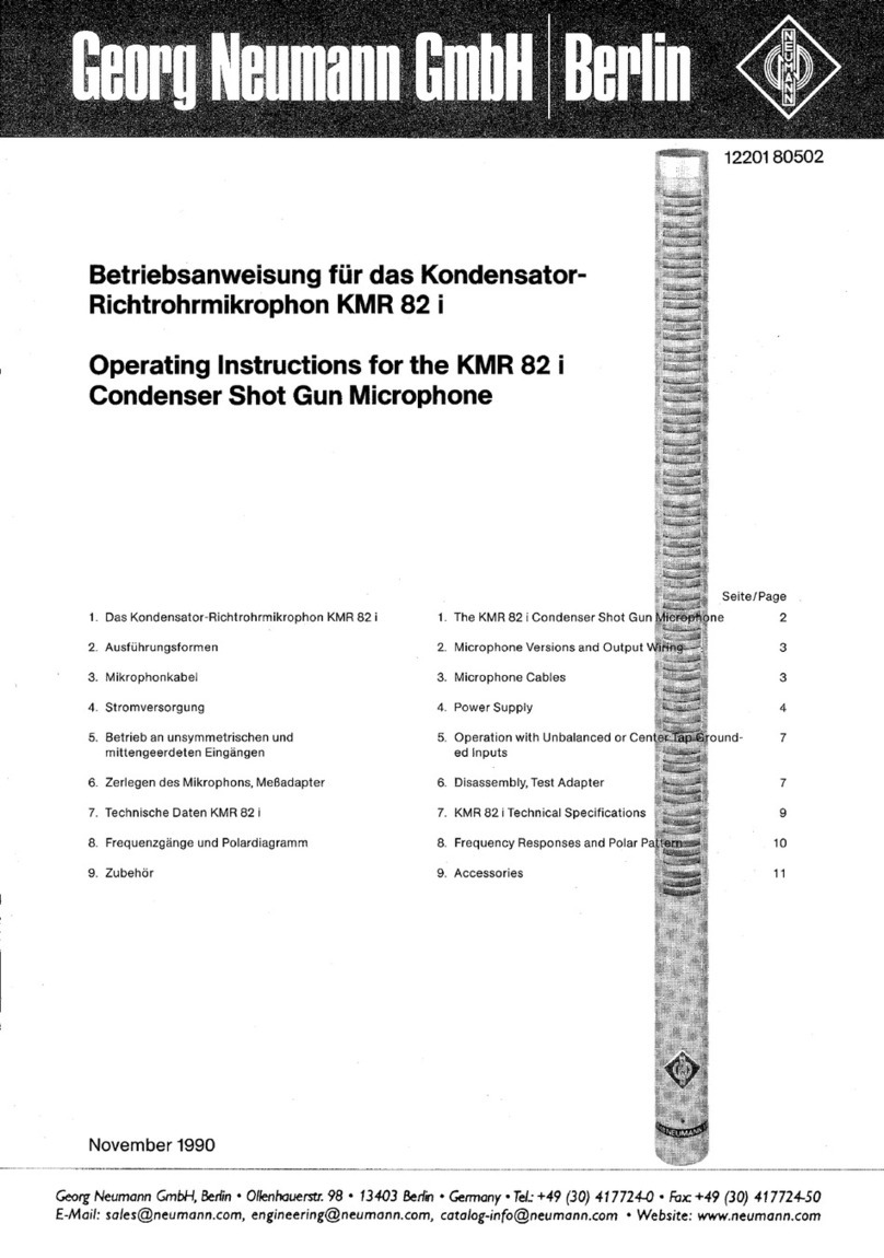 Georg Neymann KMR 82 i operating instructions