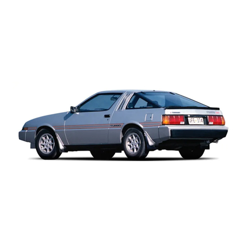 Mitsubishi Starion Turbo User manual