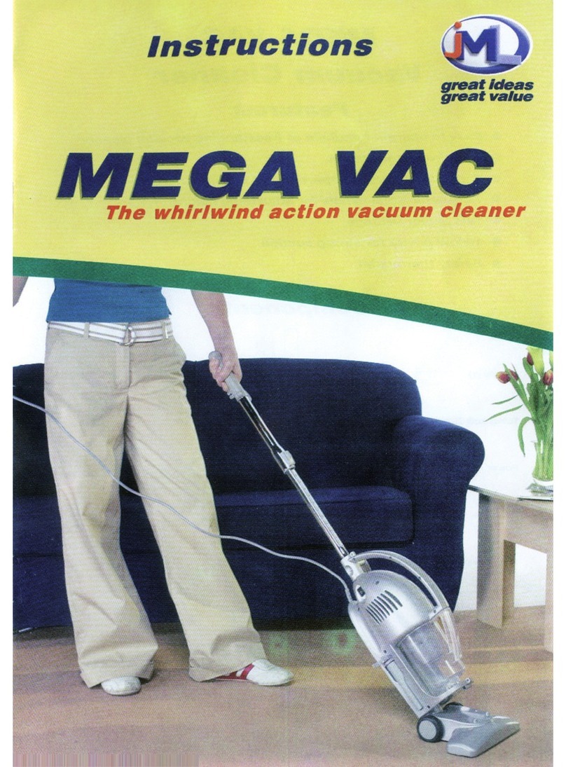JML Mega Vac instructions