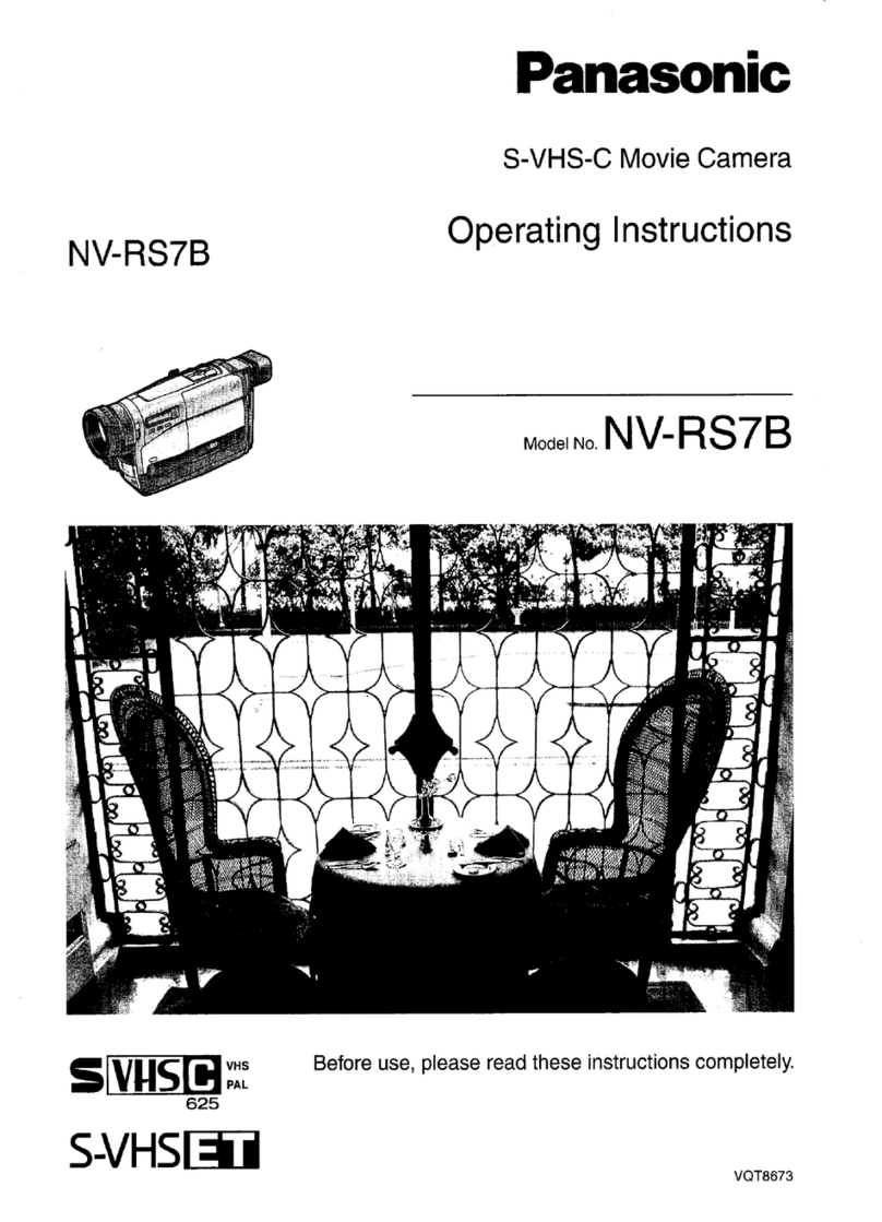 Panasonic NV-RS7B User manual
