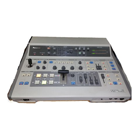 Panasonic WJ-MX 12 Service manual