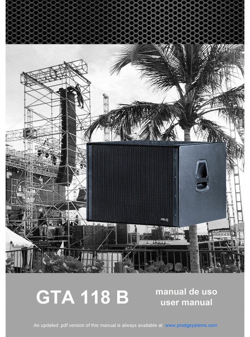 Pro DG Systems GTA 18 B user manual