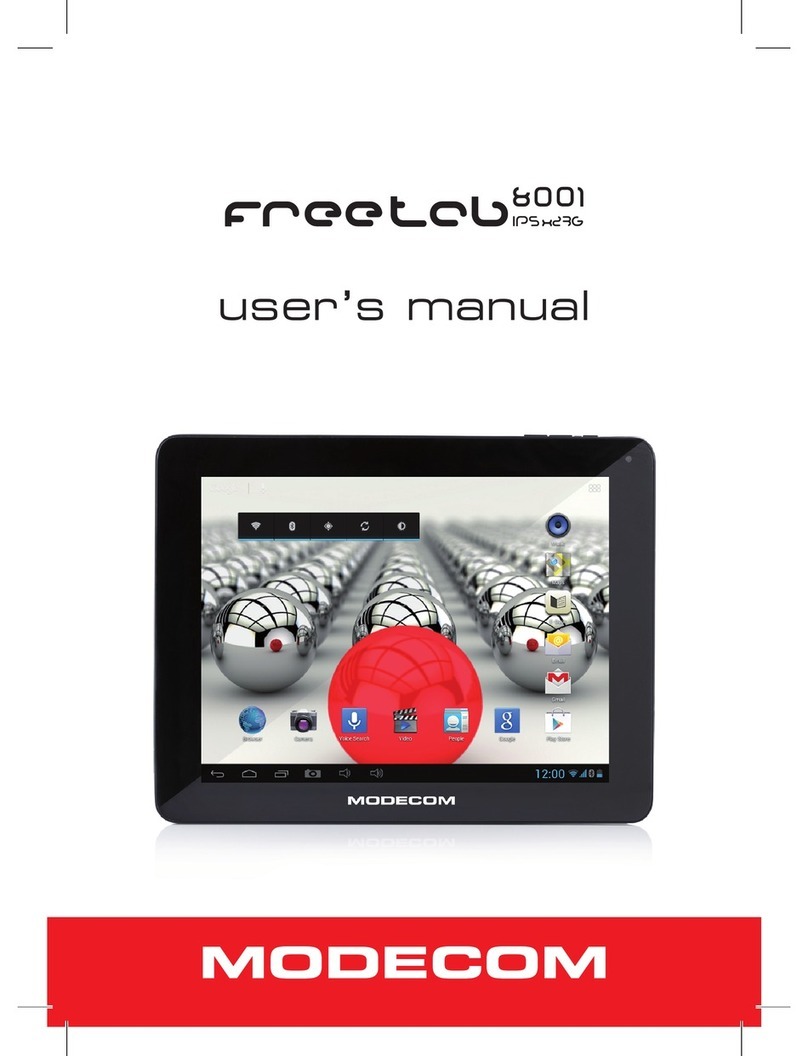 Modecom freetab 8001 User manual Modecom freetab 8001 User manual