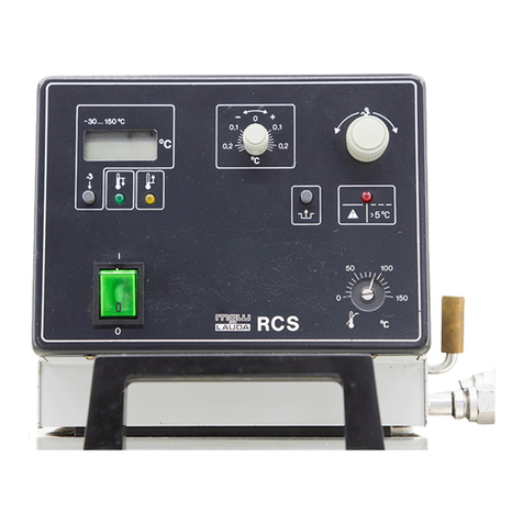 Lauda RCS 5 User manual