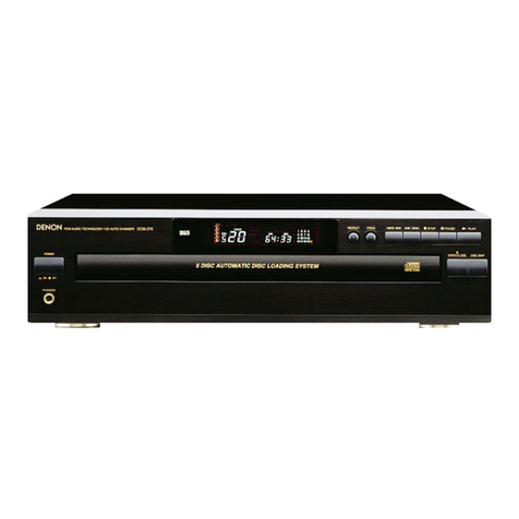 Denon DCM-270 User manual