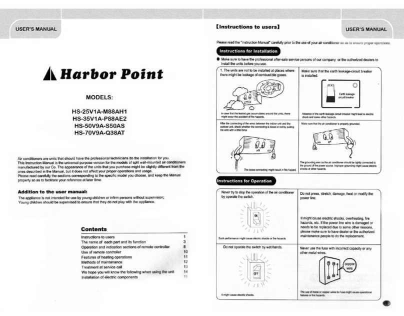 Harbor Point HS-25V1A-M88AH1 User manual Harbor Point HS-25V1A-M88AH1 User manual