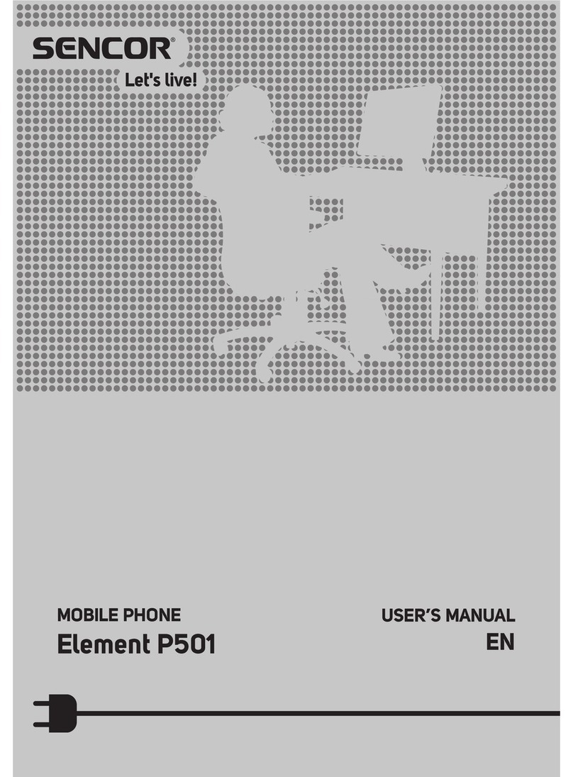 Sencor Element P501 User manual