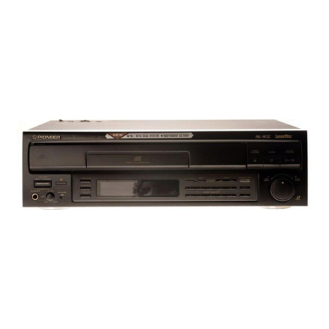 Pioneer CLD-1850 User manual