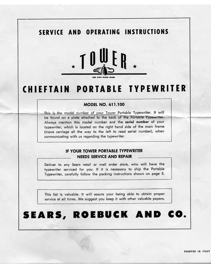 Tower Hobbies Chieftain 611.100 User manual